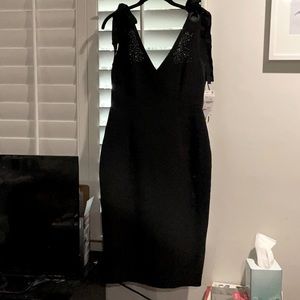 Gorgeous LBD w rhinestone detail